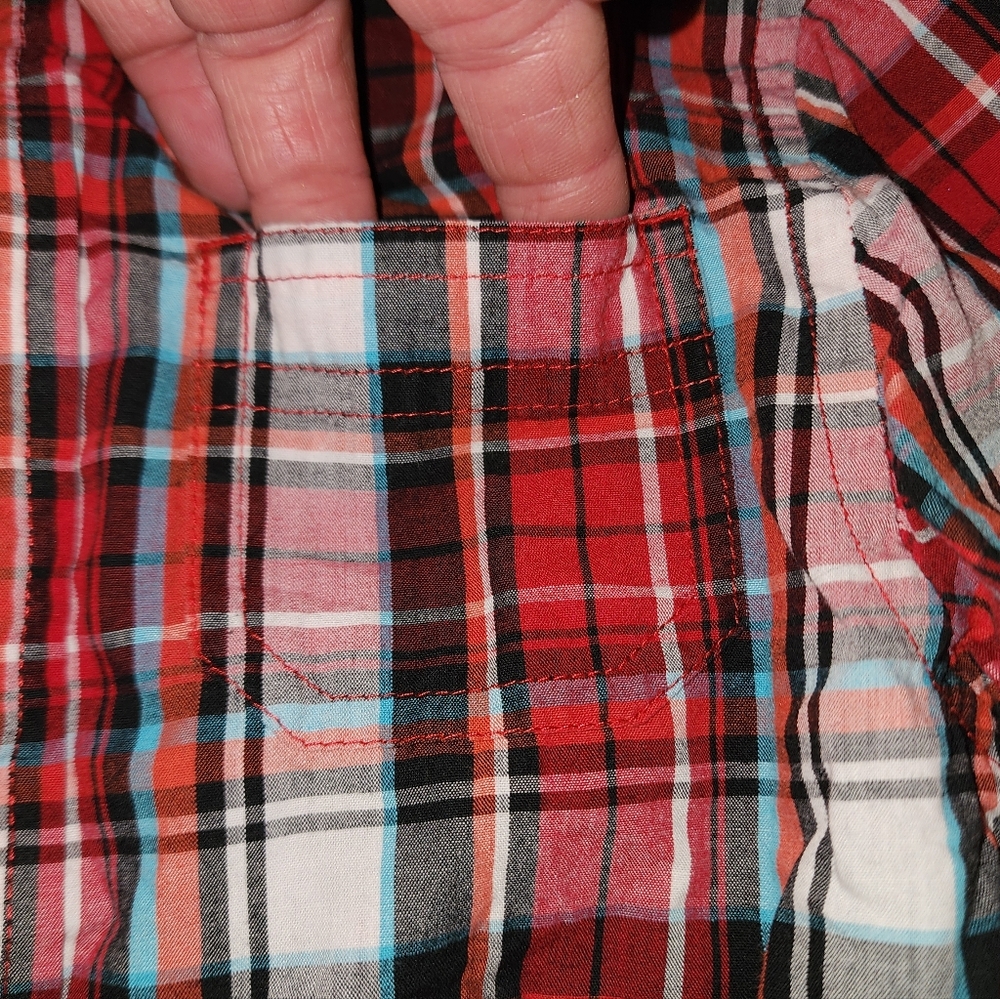 🖤Boys Size 4T Healthtex Button Down Shirt❤️ - Picture 3 of 5